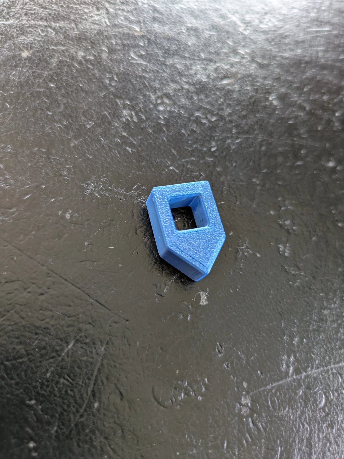 Pièce repère de vanne eaux grises imprimée en 3D