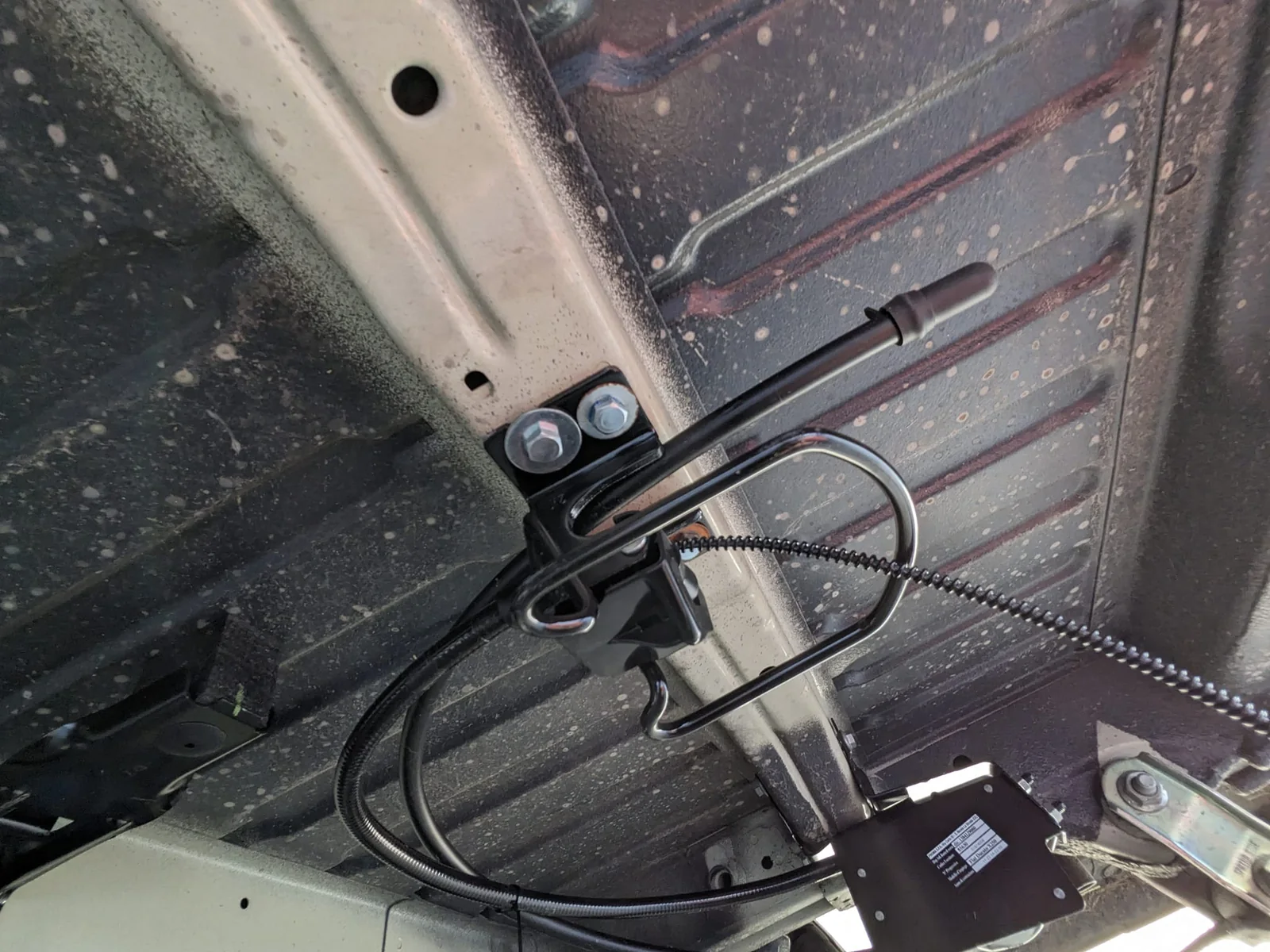 Support central de roue de secours Fiat Ducato