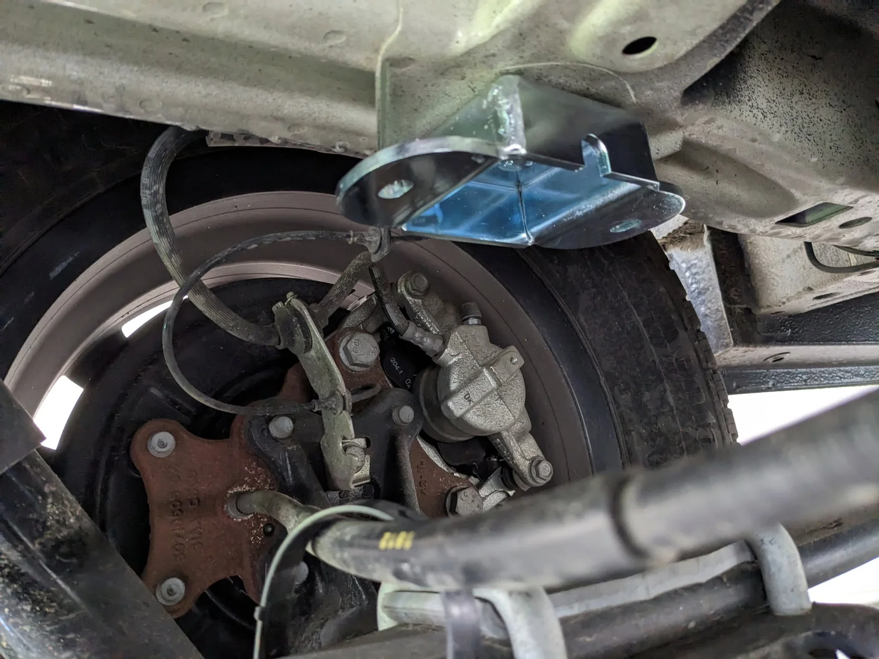 Support supérieur de suspension pneumatique sous Fiat Ducato